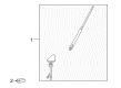 2003 Dodge Sprinter 2500 Antenna Diagram - 5124563AA