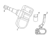 Jeep TPMS Sensor Diagram - 68378369AF