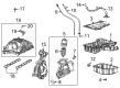 Jeep Gladiator Mass Air Flow Sensor Diagram - 68212525AA