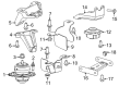 Dodge Viper Engine Mount Diagram - 5038658AA