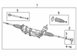 Ram Rack And Pinion Diagram - 68585104AA