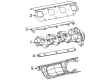 2023 Jeep Grand Cherokee L Exhaust Heat Shield Diagram - 68480064AA