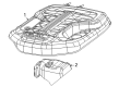Jeep Grand Wagoneer Engine Cover Diagram - 68477464AB