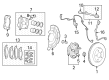 Dodge Durango Brake Caliper Diagram - 68138843AC