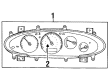 Chrysler Sebring Instrument Cluster Diagram - 4671396AC