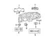 Chrysler Sebring Instrument Cluster Diagram - 5107702AJ