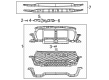 Ram 1500 Emblem Diagram - 68443412AB