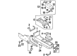 Chrysler Sebring Cup Holder Diagram - MR330438