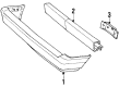 1990 Dodge Caravan Bumper Diagram - 4388380