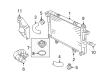 Dodge Ram 3500 Radiator Diagram - 2AMR2711AA