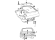 Dodge Diplomat Weather Strip Diagram - 4278176