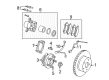 Jeep Liberty Brake Caliper Diagram - 5066423AA