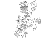 Jeep A/C Idler Pulley Diagram - 4781569AB