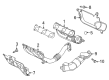 Jeep Grand Wagoneer Exhaust Manifold Diagram - 53011188AE
