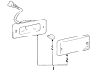 1990 Dodge Colt Side Marker Light Diagram - MB527357