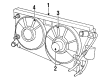 Chrysler Concorde Fan Shroud Diagram - 4758903