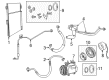 Jeep Grand Cherokee A/C Compressor Diagram - R8021637AG
