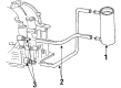 Chrysler LeBaron Transmission Oil Cooler Hose Diagram - 4546374