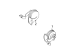 Dodge Intrepid Horn Diagram - 4609114AG