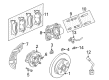 Dodge Durango Brake Dust Shield Diagram - 52010247AB