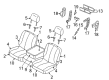 Dodge Ram 3500 Seat Cushion Diagram - 1FE811D5AA
