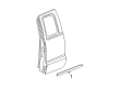 Dodge Dakota Door Moldings Diagram - 55077979AA