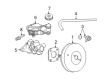 Jeep Clutch Slave Repair Kit Diagram - 5106032AC