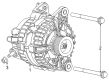 Jeep Compass Alternator Diagram - 68427973AB