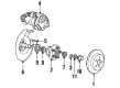 Dodge Intrepid Brake Shoe Set Diagram - 4728870