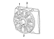 Dodge Shadow Cooling Fan Assembly Diagram - 4495597
