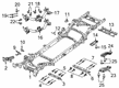 Ram 1500 Fuel Tank Skid Plate Diagram - 68598156AA