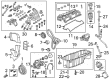 Jeep Oil Filter Diagram - 68102241AA