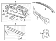 Dodge Rear Crossmember Diagram - 68045533AD