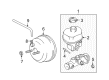 Dodge Ram 1500 Brake Booster Diagram - 68031897AA