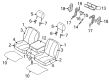 2004 Dodge Ram 3500 Seat Cushion Diagram - WP121L5AA