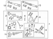 2022 Jeep Wrangler Axle Shaft Diagram - 68595963AA