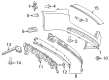 Chrysler Bumper Diagram - 68125727AC
