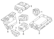 2025 Ram 1500 Dome Light Diagram - 68363460AA