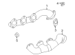Dodge Exhaust Nut Diagram - 6104728AA