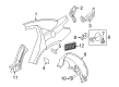 Dodge Fuel Filler Housing Diagram - 5155503AC
