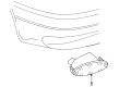 Chrysler Grand Voyager Headlight Diagram - 4857921AA