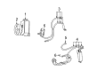 Dodge Nitro Power Steering Hose Diagram - 52125350AL