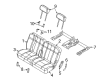 2005 Dodge Durango Seat Cushion Diagram - ZV111J3AA