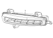 Jeep Wagoneer Fog Light Diagram - 68525277AA