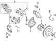 Dodge Brake Caliper Bracket Diagram - 5080557AC