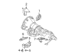 Dodge Ram 2500 Transmission Mount Diagram - 52021129AA