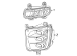 Ram Fog Light Diagram - 68669566AA