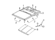 Chrysler PT Cruiser Sunroof Diagram - 5016632AB