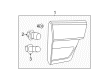 Jeep Grand Cherokee Back Up Light Diagram - 57010274AF