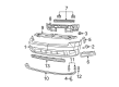 Dodge Ram 1500 Bumper Diagram - 1JS52TZZAA